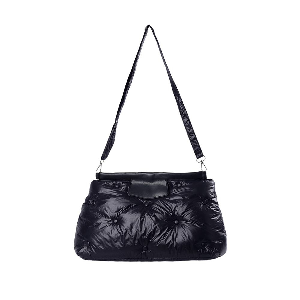 gezwollen duffle dames crossbody handtas