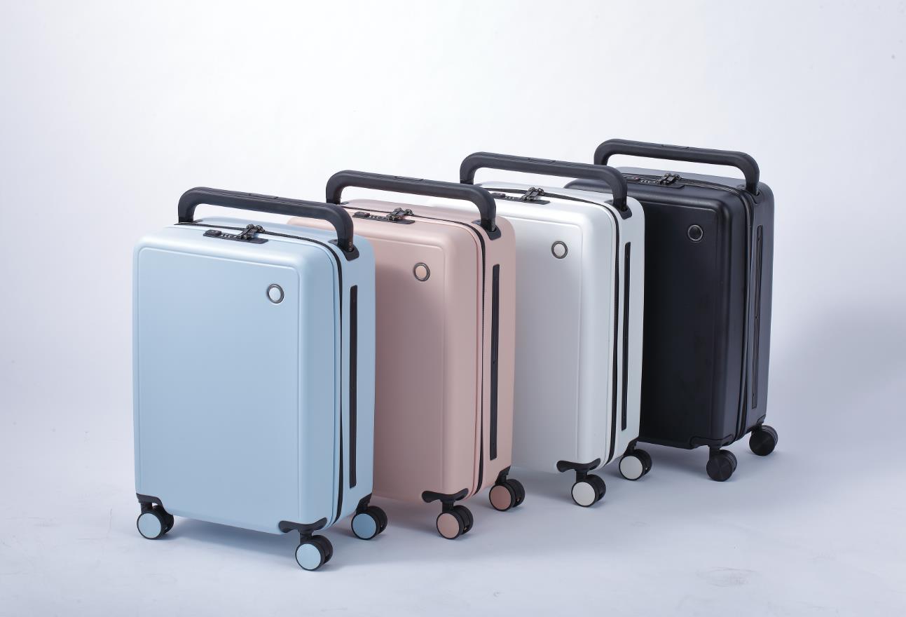 20-inch brede trolleybagage instapkoffer met USB-oplader