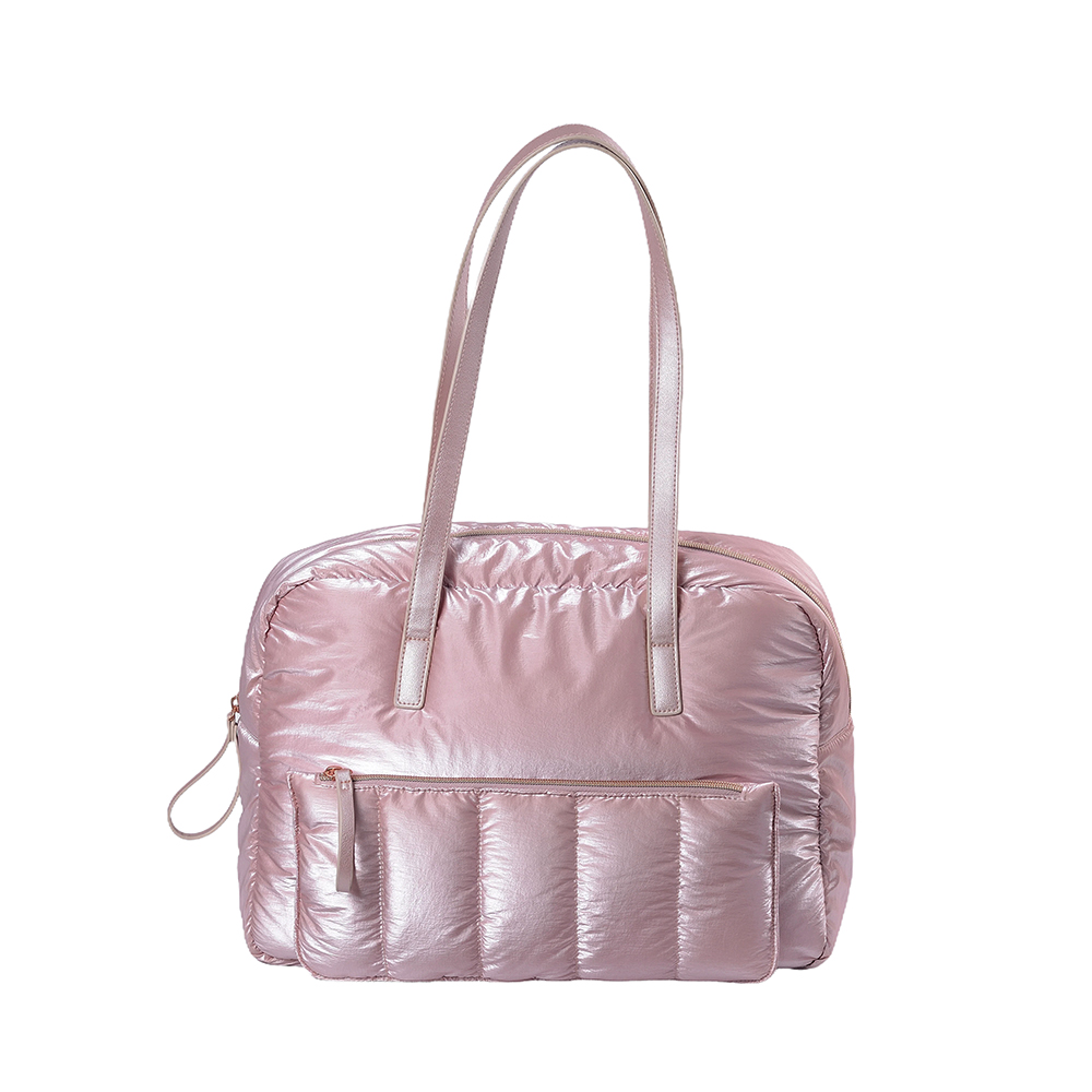 Handtas van donsstof, 3 stuks per set, laptopcapaciteit met grote capaciteit en kleine portemonnee