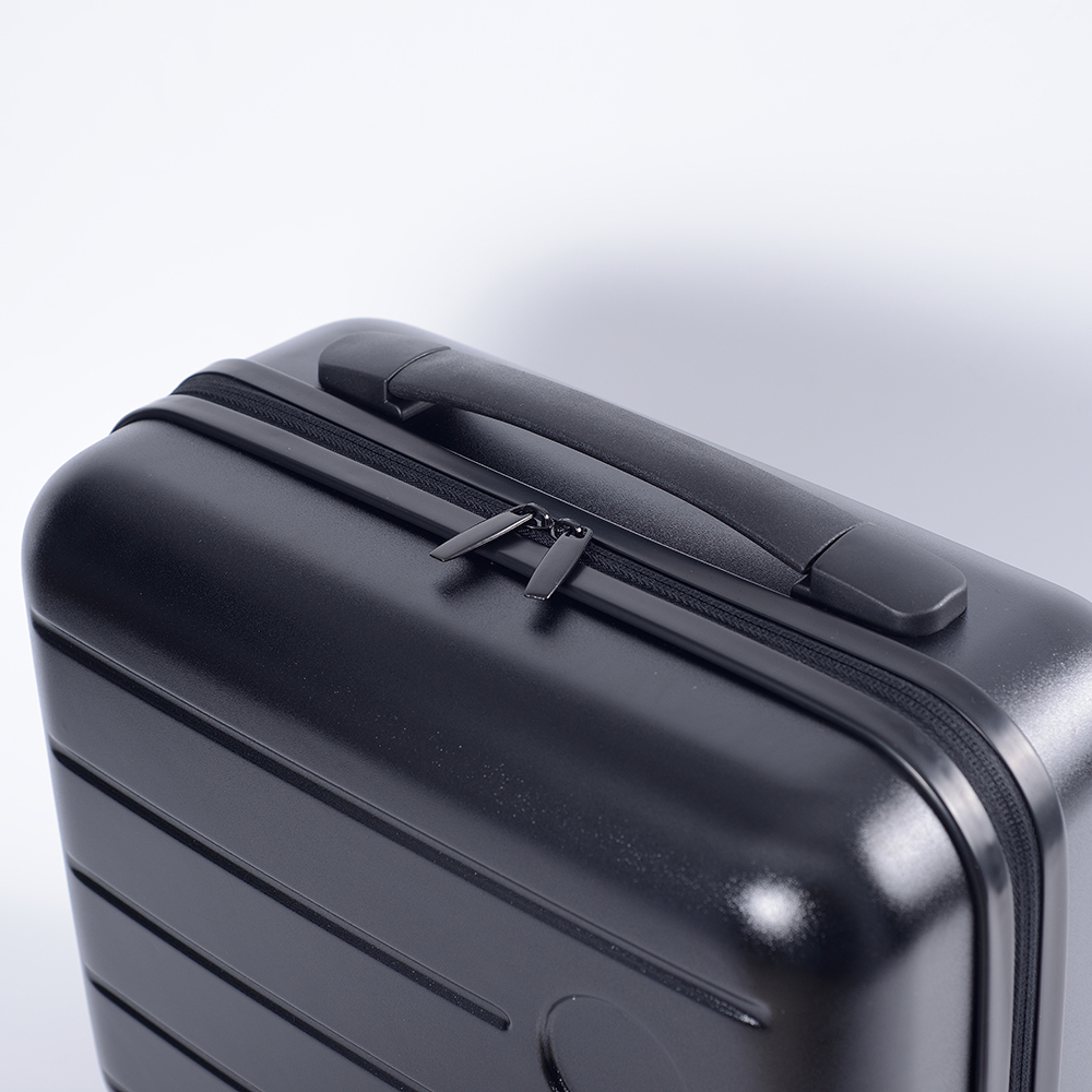 klassieke 14-inch bagage cosmetische koffer geschenkkoffer op maat gemaakte binnenvoering ontwerp functionele doos