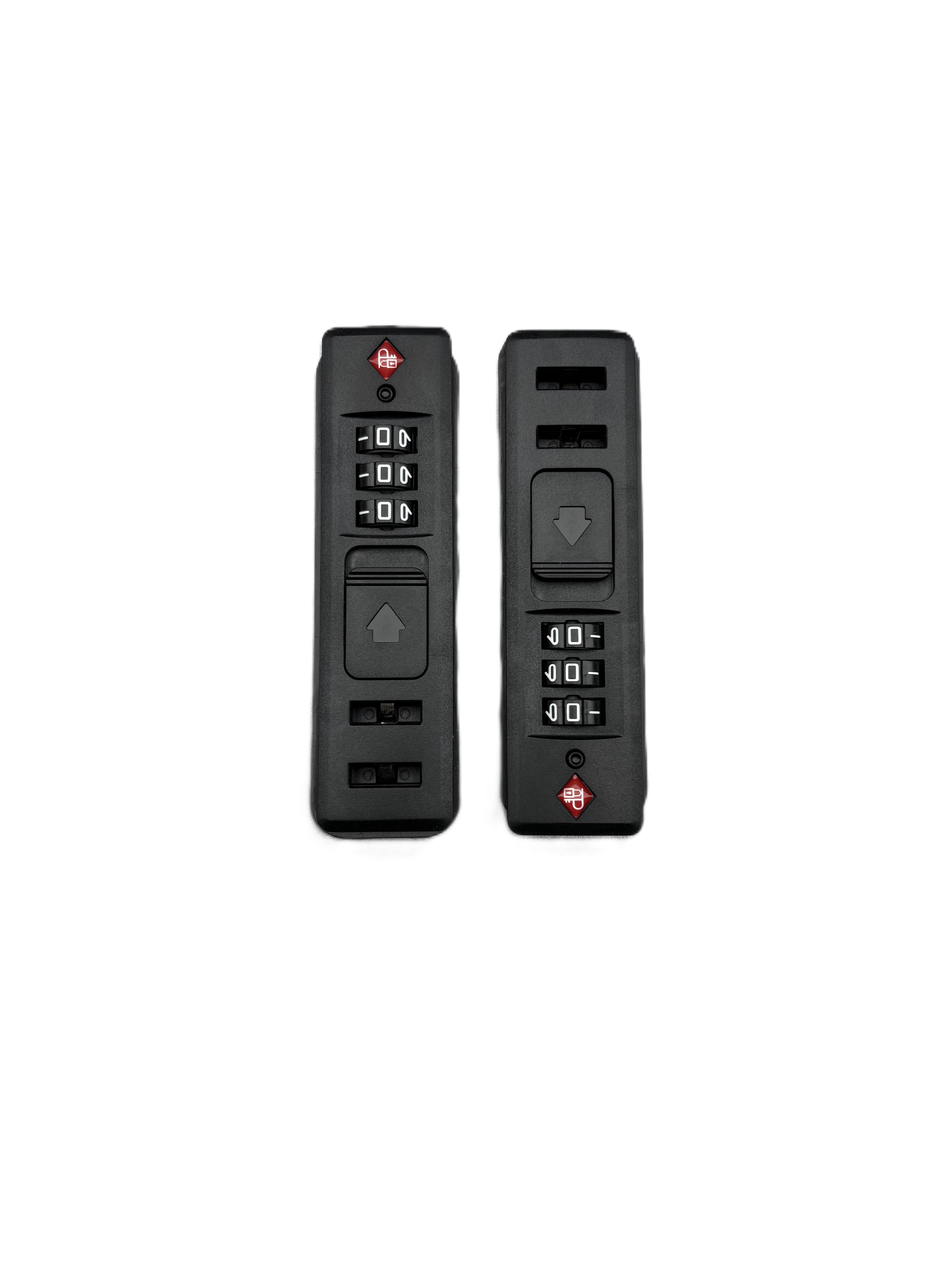 Luchtgoedgekeurde reisbagage-slotkofferaccessoires met 3 draaiknoppen
