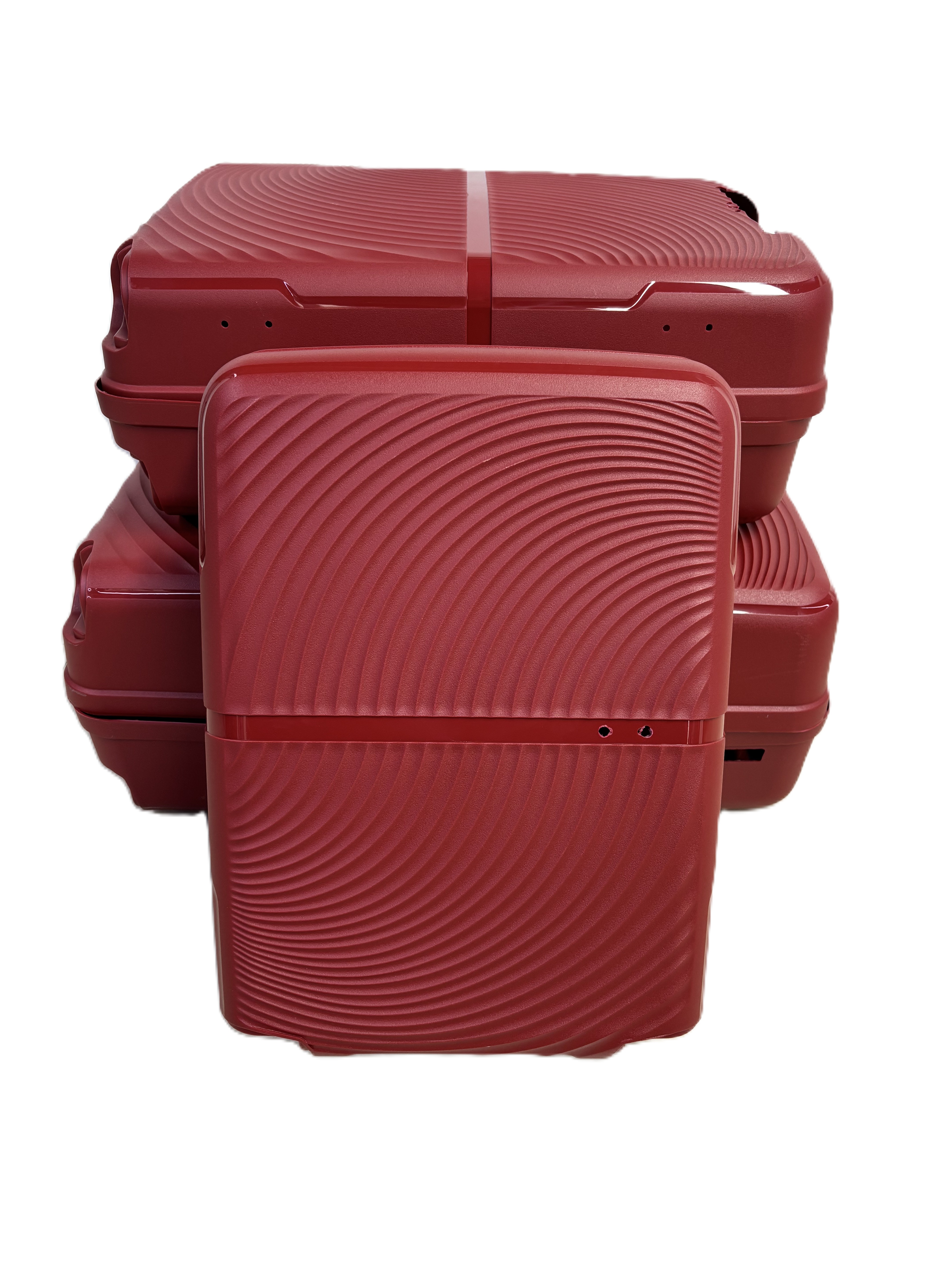 Op maat gemaakte PP-bagage goedkope prijs 12 stuks duurzame unisex koffer