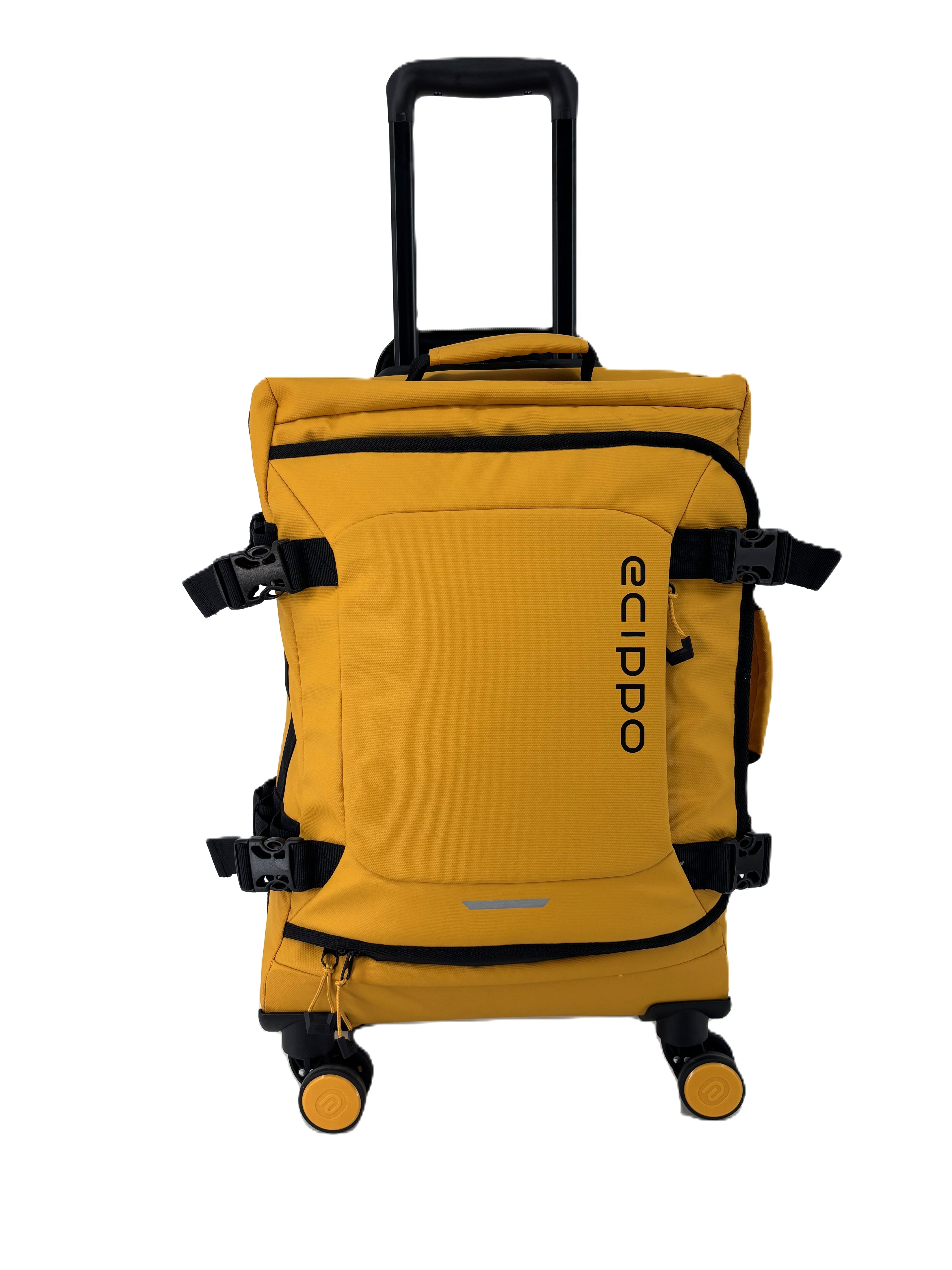 18-inch zachte zijtrolley reisbagagekoffer Oxford spinnerwielen zeefdruklogo