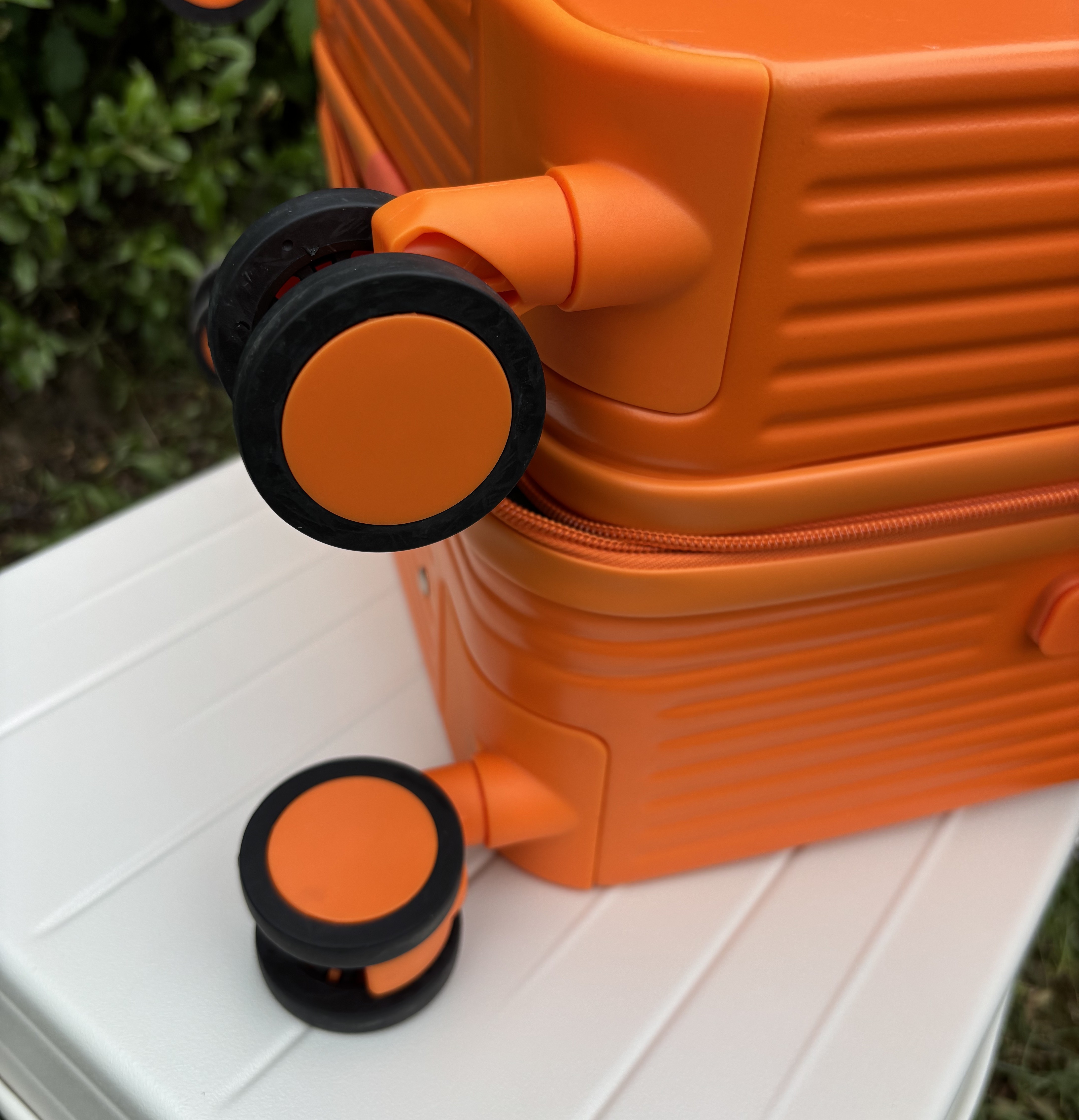 PP nieuwe stijlvolle bagagekoffersets Lichte kleur unisex populaire brede trolley ontwerp fabriek hot selling