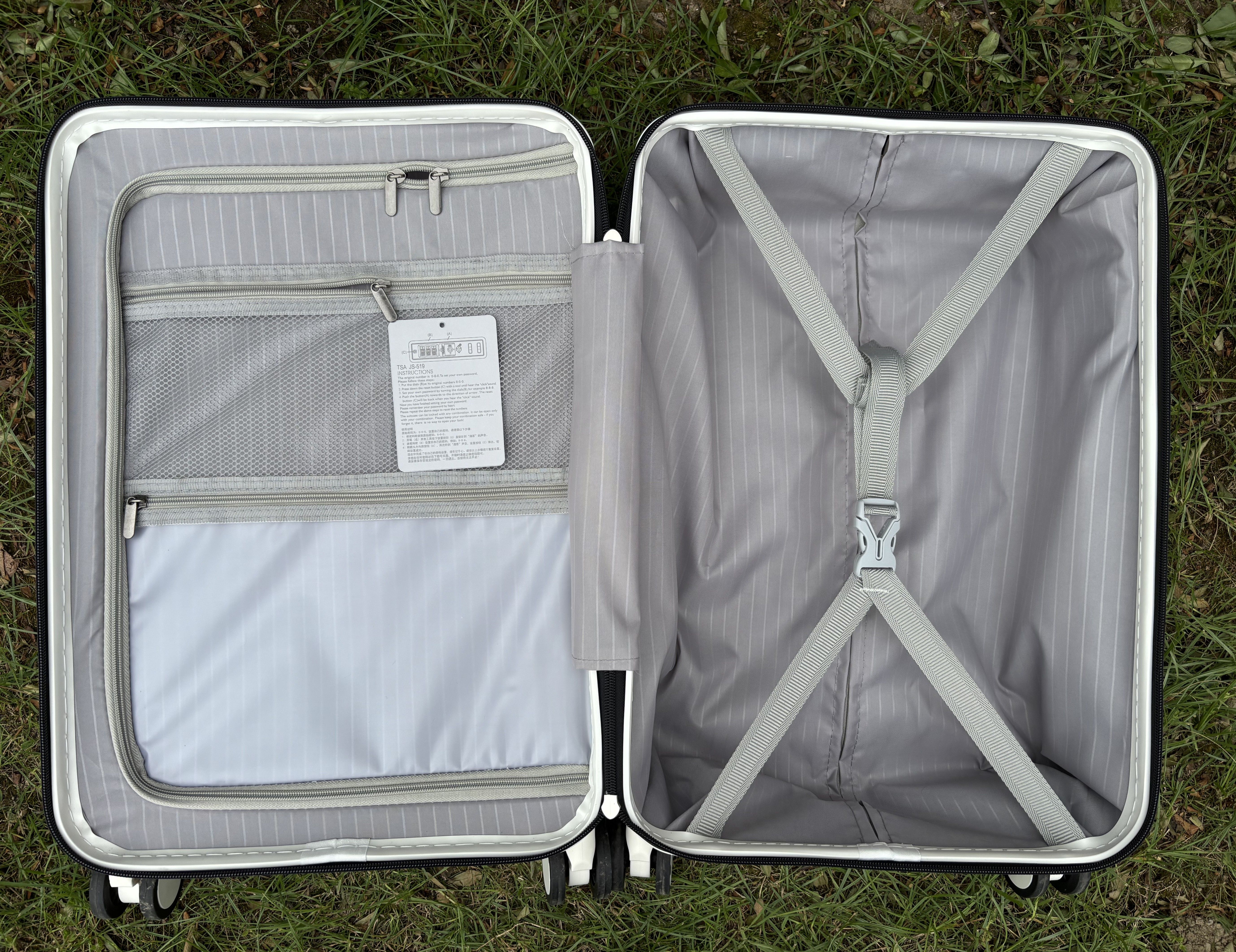 Populaire brede trolley PP bagagekoffersets 3 stuks 20